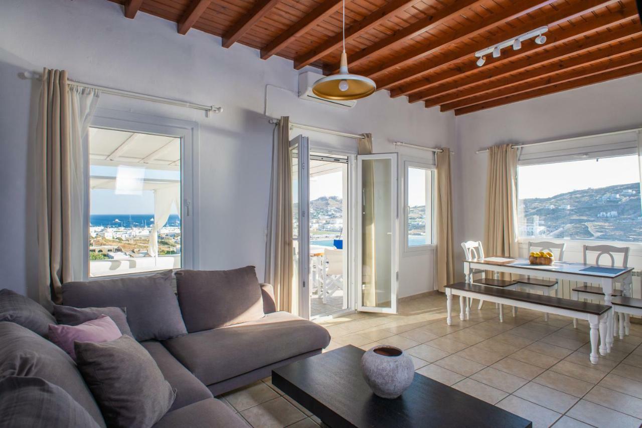 The Corfos Hills House Villa Mykonos Town ภายนอก รูปภาพ